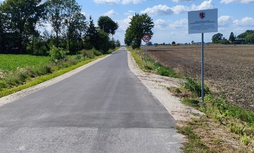 Modernizacja drogi dojazdowej do gruntów rolnych w Zieleniu